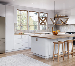 Tùy Chỉnh Modular Hiện Đại Tủ Bếp Rắn Cherry Maple Gỗ Với Thiết Kế 3D Granite Backsplash Ngăn Kéo Trượt Phụ Kiện - Product Image 4