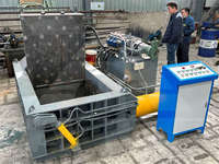 Machine à emballer les poubelles de bière presse hydraulique horizontale presse à balles pour la ferraille