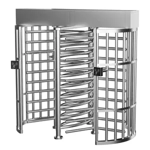 Magnetic Full Height Turnstile Double Channel Access Control Full Height Turnstile Gate