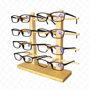 定制台面眼镜太阳镜商用金属木质珠宝展示架超市货架零售店