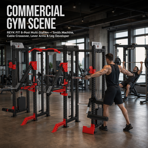 Equipo de Gimnasio Multifuncional, Estación de Entrenamiento para Sentadillas Profundas, Máquina Multifunción para Sentadillas con Barra - Product Image 2