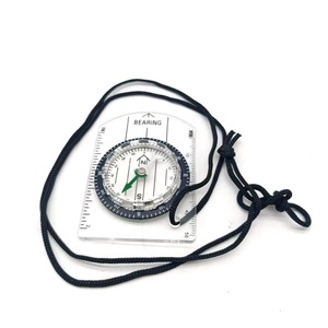 Multifunctional Compass With Ruler And Bearing Scale For Outdoor Camping Mountaineering Navigation Use - Product Image 4