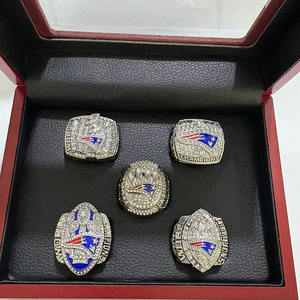 Patriot Men Champion Ring Football Sports University Championship Ring Cadeaux pour les fans - Product Image 2
