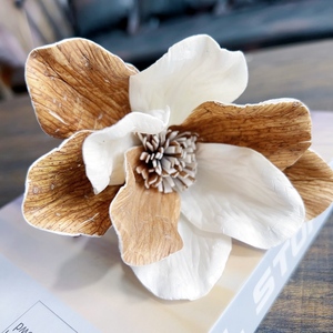 Bestseller: Bouquet Artificiale di Fiori <span class=keywords><strong>in</strong></span> <span class=keywords><strong>Legno</strong></span> Sola Fatti a Mano, Eco-Friendly, Stile Boho per Laurea, Halloween, Addio al Nubilato, Ringraziamento - Product Image 3