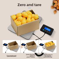 Balance postale numérique pour usage professionnel e-commerce, précision 10g, en acier inoxydable, portable, pour peser courrier et colis, support OEM
