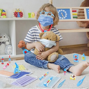 Ensemble de <span class=keywords><strong>jeu</strong></span> médical rose pour enfants, <span class=keywords><strong>jeu</strong></span> de <span class=keywords><strong>dentiste</strong></span> pour garçons et filles, <span class=keywords><strong>jeu</strong></span> d'imitation d'infirmière, ensemble d'outils médicaux avec sac à outils médicaux - Product Image 4