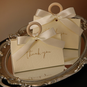 Caja de <span class=keywords><strong>Regalo</strong></span> de Papel de Alta Gama de 12.5x7.5x7cm, Caja <span class=keywords><strong>para</strong></span> Dulces de Boda y Caja <span class=keywords><strong>para</strong></span> Regalos Pequeños, Diseño Portátil, Bolsas de <span class=keywords><strong>Regalo</strong></span> - Product Image 1