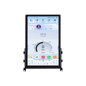 Autoradio de navigation Krando 14,5 pouces style Tesla pour <span class=keywords><strong>Nissan</strong></span> <span class=keywords><strong>GTR</strong></span> 2011-2016, système audio Android pour voiture, CarPlay sans fil, unité principale - Product Image 1