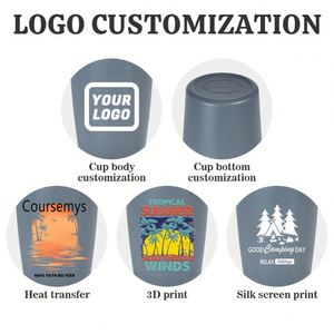 Vaso de Cerveza Reutilizable e Irrompible de Fibra de Paja de Trigo de 500 ml con Logotipo Personalizado, Taza de Café para Camping - Product Image 4