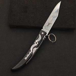 Couteau pliant <span class=keywords><strong>Okapi</strong></span> à manche en bois portable, petit couteau utilitaire de poche - Product Image 1