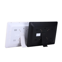 Cadre photo numérique mince de 12 pouces à économie d'énergie avec écran HD 1280x800 IPS visionneuse d'image murale avec prise en charge SD/USB