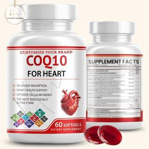 Coq10 takviyesi Blackberry sıvı koenzim Q10 toz Softgel kapsül - Product Image 1