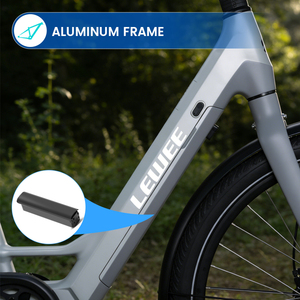 Vélo Urbain Électrique à Frein à Disque Hydraulique 250W 27,5 Pouces <span class=keywords><strong>7</strong></span> Vitesses - Vente Flash - Product Image 2