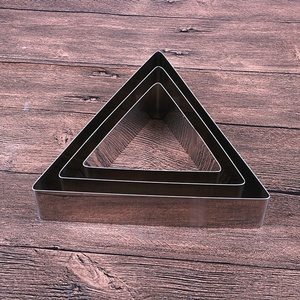 Ideas de Productos Nuevos 2026, Molde para Pastel de Metal Triangular de Acero Inoxidable para el Hogar y la Cocina - Product Image 2