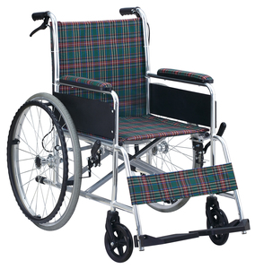 Silla de ruedas de aleación de aluminio de alta calidad de fábrica, asiento de silla de ruedas para el cuidado del hogar, silla de ruedas manual de aluminio con CE - Product Image 3