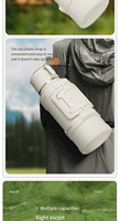 Bouteille thermos d'extérieur portable de grande capacité de 3200ml pour garder au chaud pendant 36 heures Flacon hydro de jus de café