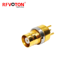 Suministro de fábrica 1,6-5,6 hembra Jack Bulkhead 1,6/5,6 L9 para Flex <span class=keywords><strong>Pcb</strong></span> Cable Edge Rf Conector coaxial Convertidor Connecteur (RF) - Product Image 4