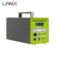 Générateur Solaire Portable 300W 12.8V 154Wh en Aluminium et ABS avec Batterie LiFePO4, Compatibilité Voiture, Panneaux Solaires et Lampe Torche - Prix Usine