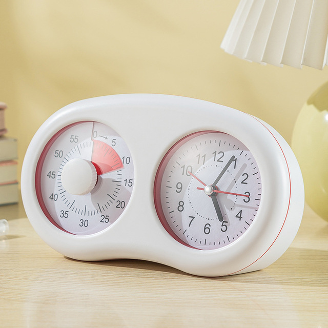 Multi-function Visual Timer for Kids Pomodoro Study Desk Timer Table Alarm Clock Reloj google Countdown Productivity Timer