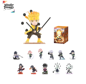 Figurines POPMART Na Ruto Ninkai Taisen Series, boîte mystère, design aléatoire, jouets de collection, cadeaux de Noël et d'anniversaire - Product Image 1