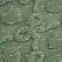Plaid en tricot Sherpa gaufré, couverture en polaire moelleuse matelassée losanges, anti-boulochage, bordure crochetée main avec points de chevron, pour canapé