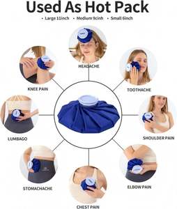Alivio del Dolor Facial, para Rodilla y Mano, Compresas de Agua Caliente y Hielo Recargables, Compresas Frías/Calientes Clase II, Juego de Compresión en Tamaños 6-11 - Product Image 3