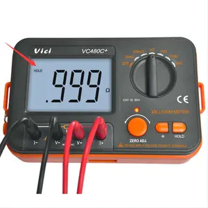 مقياس ميللي أوم VC480C + Micro Ohmmeter الرقمي