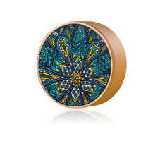 Logo personnalisé couleur placage métal voiture aromathérapie magnétique diffuseur de parfum de voiture AC porte-parfum voiture évent Clips