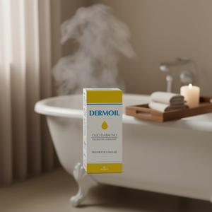 Huile de Bain Dermoil 150 ml Émolliente et Hydratante pour Peaux Sèches et Délicates - Product Image 3