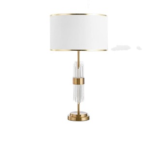 Lámpara de mesa de cristal de lujo moderna E27 LED 220V, iluminación decorativa que cuida la vista para sala de estar y dormitorio - Product Image 4