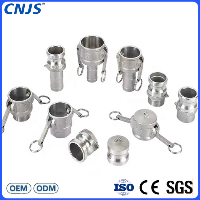 CNJS Quick Release Camlock Coupling X Hose Adapter Aluminium Brass Stainless Steel Pipe Fittings Water Gas Oil JIS Casting
