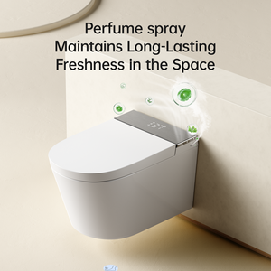 <span class=keywords><strong>WC</strong></span> mural multifonctionnel électrique à chasse automatique, luxueux, haut de gamme, avec réservoir d'eau dissimulé allongé, gain de place - Product Image 2