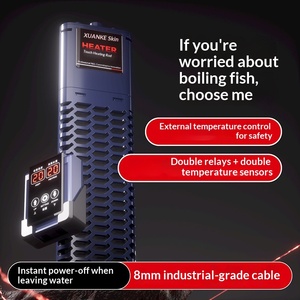 कारखाने गर्म बिक्री 50w 1200w समायोज्य थर्मोस्टेट हीटर एक्वेरियम डिजिटल मछली टैंक पानी हीटर तापमान नियंत्रक - Product Image 2