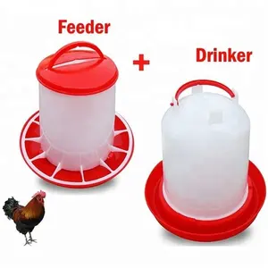 Automatic poultry animal chicken duck goose smooth surface durable 1kg 1.5kg 15kg Feeders and drinkers