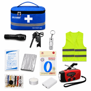 Trousse de secours ORI-POWER 72 heures, sac médical complet, fournitures de premiers secours pour les catastrophes, pour la maison, la voiture, les situations d'urgence en extérieur - Product Image 1