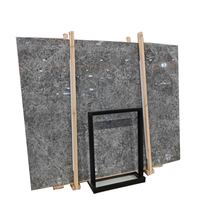 Dalle de marbre en pierre naturelle polie, gris toundra, prix pour mur et revêtement de sol Dalle de marbre