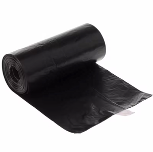 Custom Printed Trash Bags Biodegradable Black Household Garbage Bag on Roll Bolsas De Basura - Product Image 2