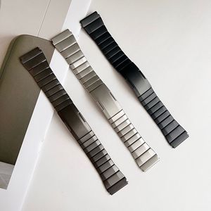 Bracelet de montre en acier inoxydable Upro 18 mm 20 mm 22 mm, bande métallique à libération rapide pour Huawei GT3 GT4 GT5 GT6 Samsung Watch - Product Image 4