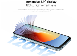 Teléfono Inteligente REDMI <span class=keywords><strong>A7</strong></span> Pro con Pantalla de 6.9 Pulgadas, Batería Masiva de 6000 mAh, Teléfonos Móviles Originales Desbloqueados, Teléfonos Celulares Globales, Teléfono Inteligente Android - Product Image 2