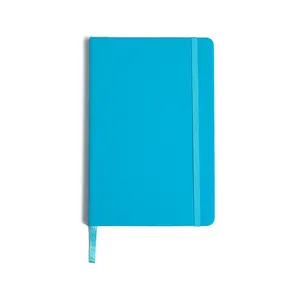 Custom Logo Leather Notebook PU Libretas Elastic Band A5 Diary Notebook