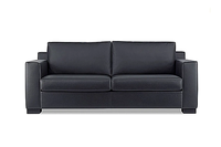 Ensemble de canapés de bureau en cuir noir personnalisable en usine Design modulaire traditionnel pour meubles de bureau à la maison ou à l'école