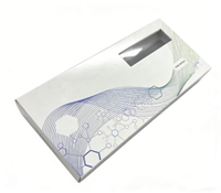 Boîte cadeau plate à aimant dissimulé, impression quadricolore, pour stylo injecteur jetable, avec conception personnalisée pour le marché de détail