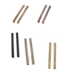 Poignée de <span class=keywords><strong>porte</strong></span> moderne en aluminium sculpté, modèle 3D, pour portes coulissantes d'appartements, d'hôtels et de bureaux - Product Image 5