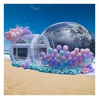 Grande maison à bulles transparente gonflable Maison à bulles gonflable pour enfants