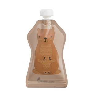 Trasparente Bambini Cibo Per Il Trasporto Pacchetto Sacchetti Con Beccuccio Per Il Cibo Biologico Flessibile Del Bambino Usa E Getta Cibo Spremere Sacchetti - Product Image 3