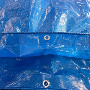 Bâche en PE imperméable multi-usages avec revêtement HDPE et tissu LDPE, style uni robuste pour usage extérieur (auvent, tente, parapluie) - Product Image 1