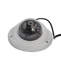 Promotion : Caméra Dôme Frontale T-WIN CF04 2MP POE H.265 pour Voiture, Utilisation Intérieure/Extérieure, Vision Nocturne Infrarouge LED, Mini Audio pour Bus/Ascenseur