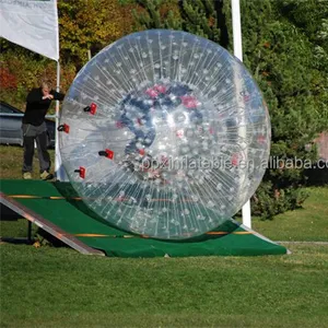 Transparente TPU PVC im Freien lustige Spiele Erwachsenen Untersetzer aufblasbare Blase menschlichen Meister Wasser Kinder Zorb Zorbing Ball zum Verkauf