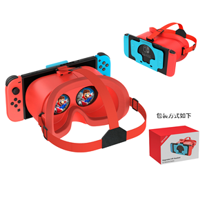 Nueva caja de gafas 3D VR para <span class=keywords><strong>Switch</strong></span>, Monitor portátil, gafas 3D VR para Nintendo OLED, soporte para consola de <span class=keywords><strong>juegos</strong></span>, funda para gafas VR - Product Image 2