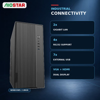 PC Desktop Industri Intel Generasi ke-4 Core I7 H81 B85 RAM 8GB Penyimpanan 512GB Dual LAN 4 COM PCIe PCI Micro ATX Workstation Stok Tersedia